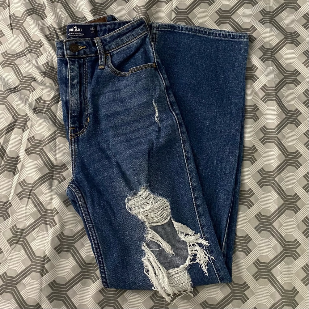 Distressed Hollister Jeans